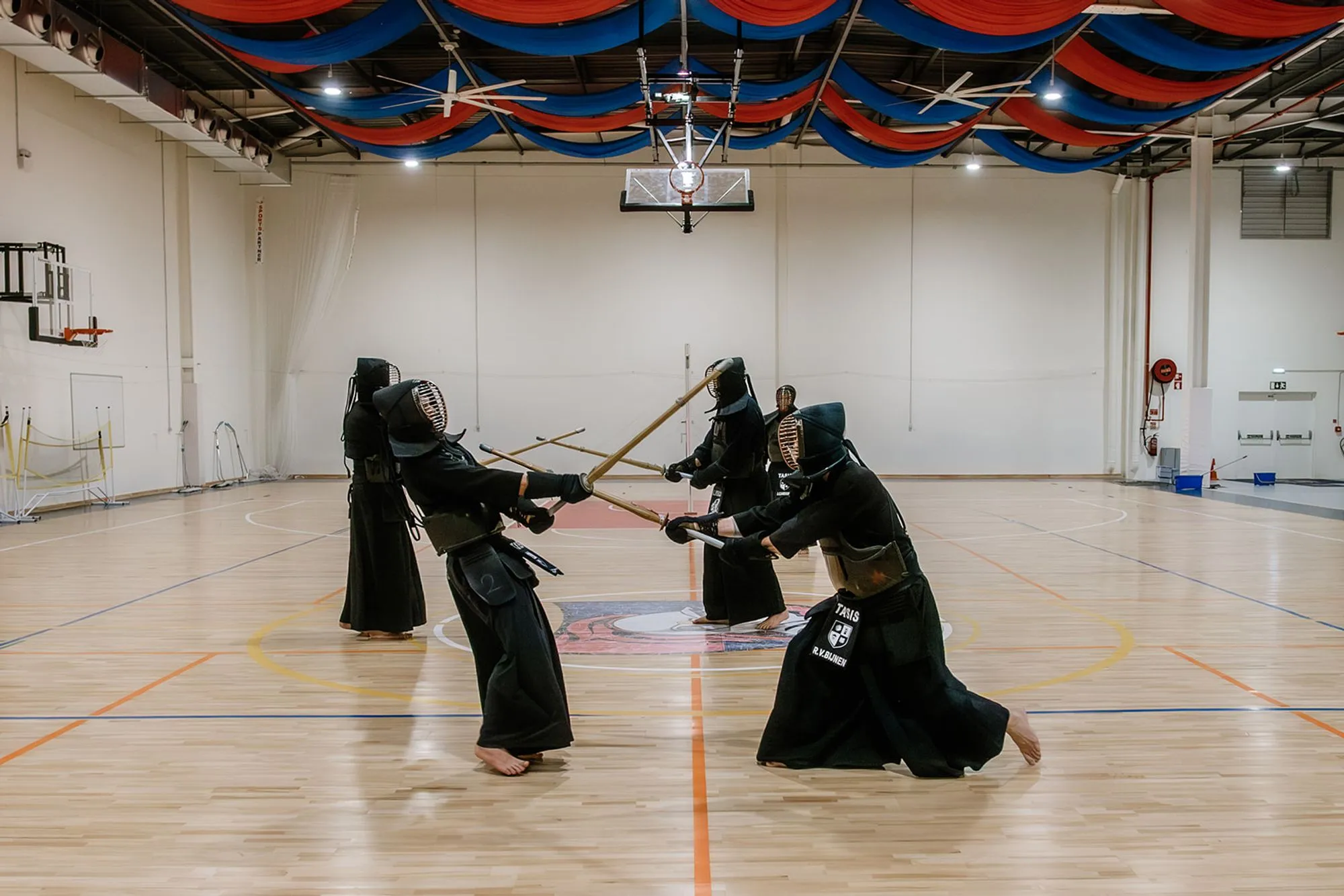 Sparring in bogu